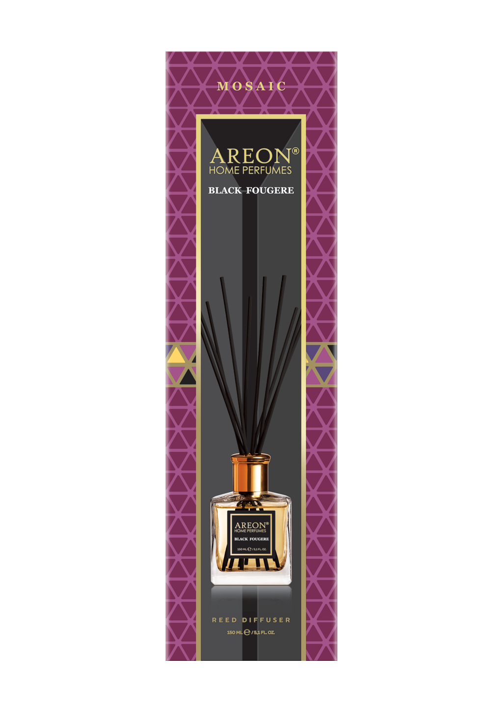 Ароматизатор AREON HOME PERFUME STICKS MOSAIC 150 ML Black Fougere HPM05