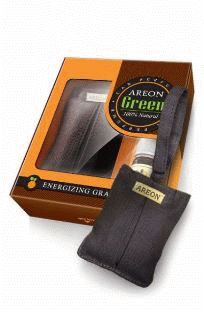 Ароматизатор AREON "GREEN Energizing Grapefruit" GLK03