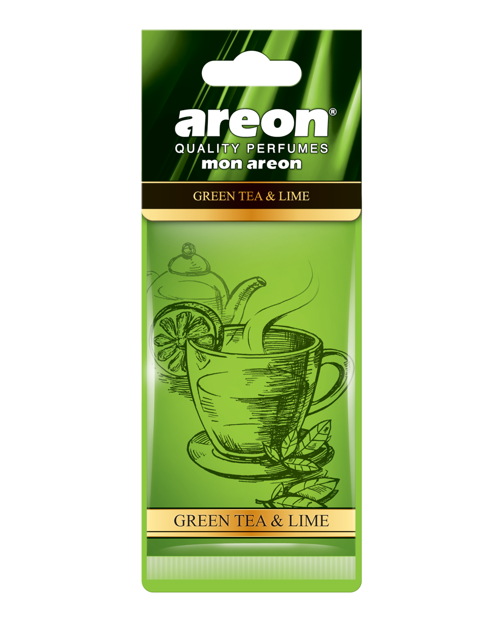 Ароматизатор AREON "MON AREON  Green Tea & Lime" MA36