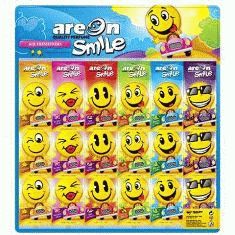Ароматизатор AREON "SMILE RING" лист 72шт ASD72