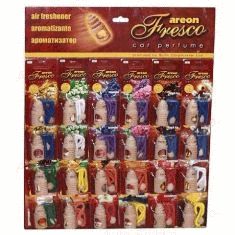 Ароматизатор AREON "FRESCO" лист 24шт FR