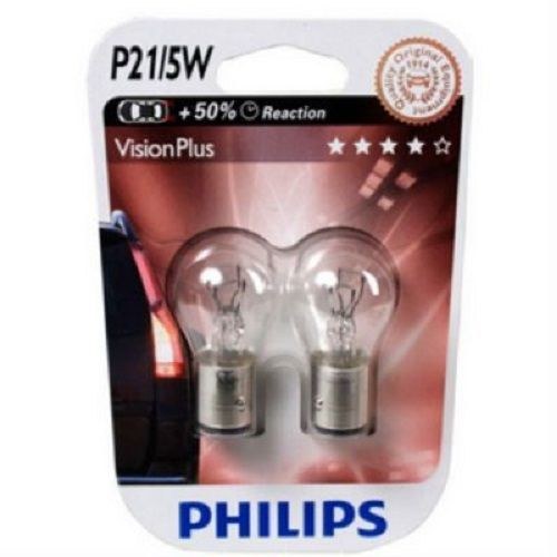 Лампа PHILIPS P21/5W 12V 2шт, 12498VP