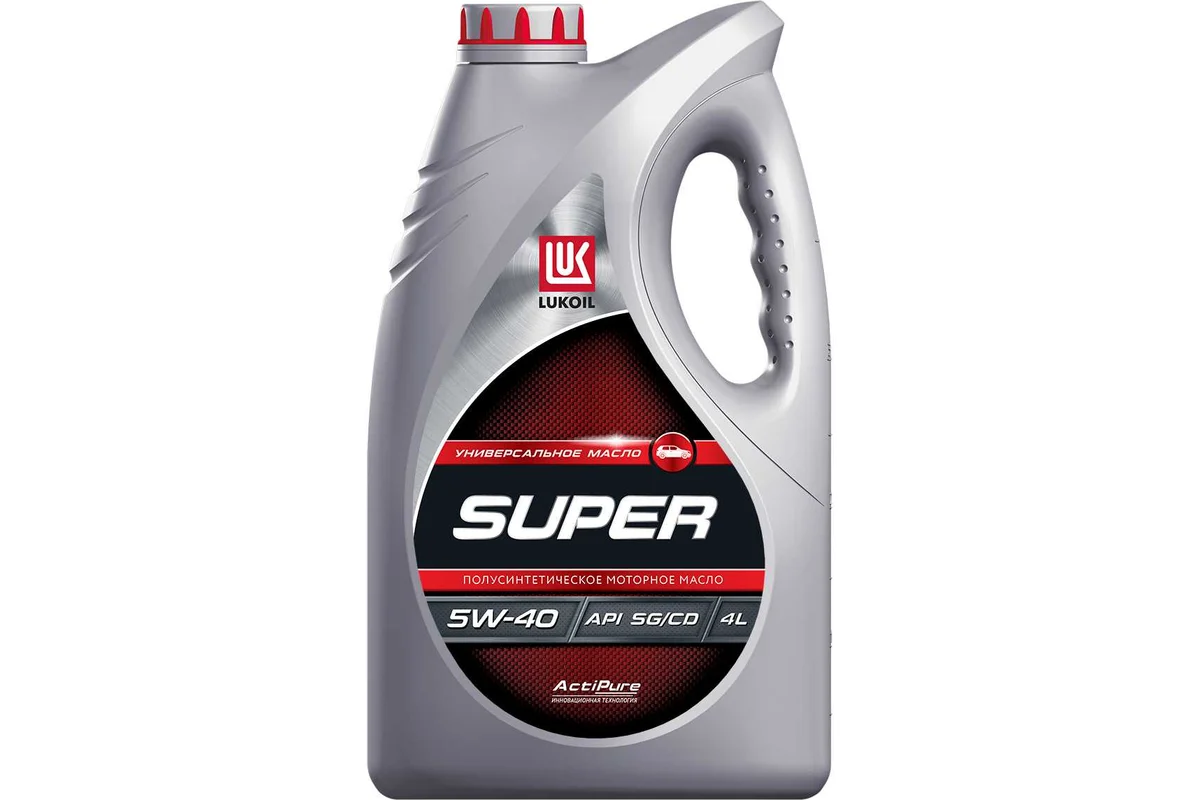 Лукойл Супер 5w40, SG/CD, 4л масло моторное
