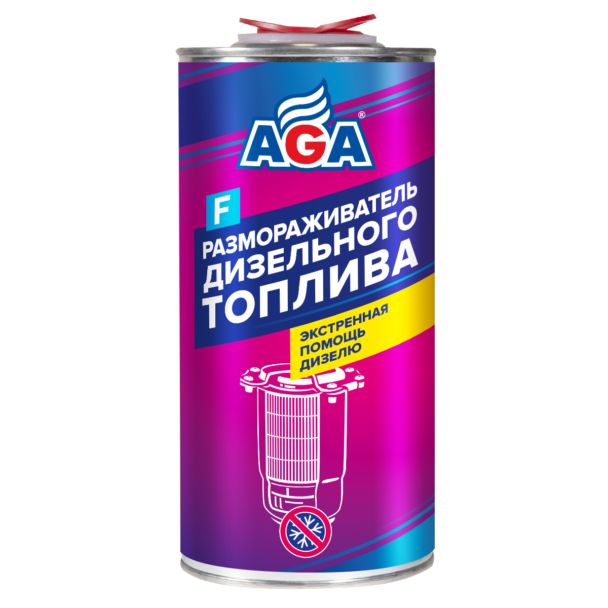 AGA819F Размораживатель дизельного топлива 750  мл