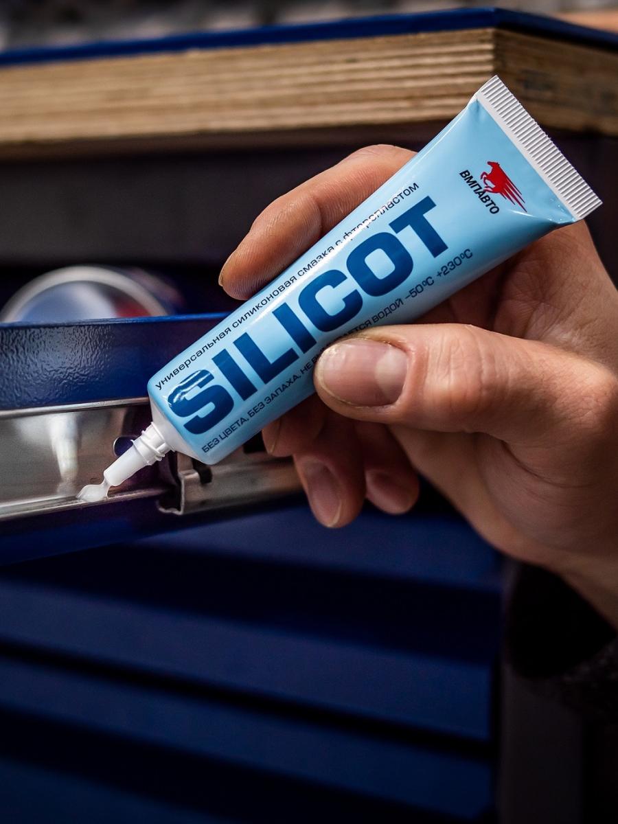 Смазка силиконовая SILICOT туба 30гр ВМПАВТО 2301 +