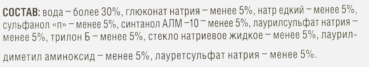 RW1074 Шампунь для бесконтактной мойки автомобиля 1л.