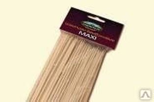 Шампуры д/шашлыка "Пикничок" 250мм, 100 штук в упаковке!! МАКСИ