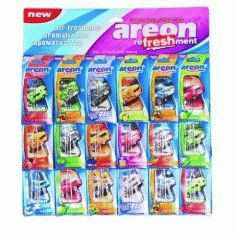 Ароматизатор AREON "REFRESHMENT LIQUID" машины лист 18шт DST08