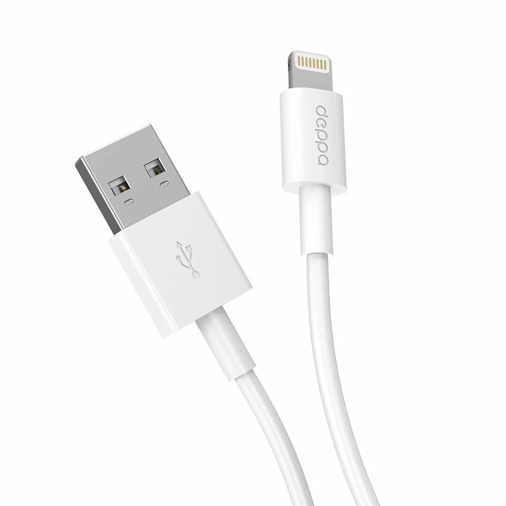Дата-кабель USB - Lightning, 2м, белый, Deppa 72223