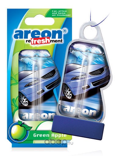 Ароматизатор AREON "REFRESHMENT LIQUID apple" LC03