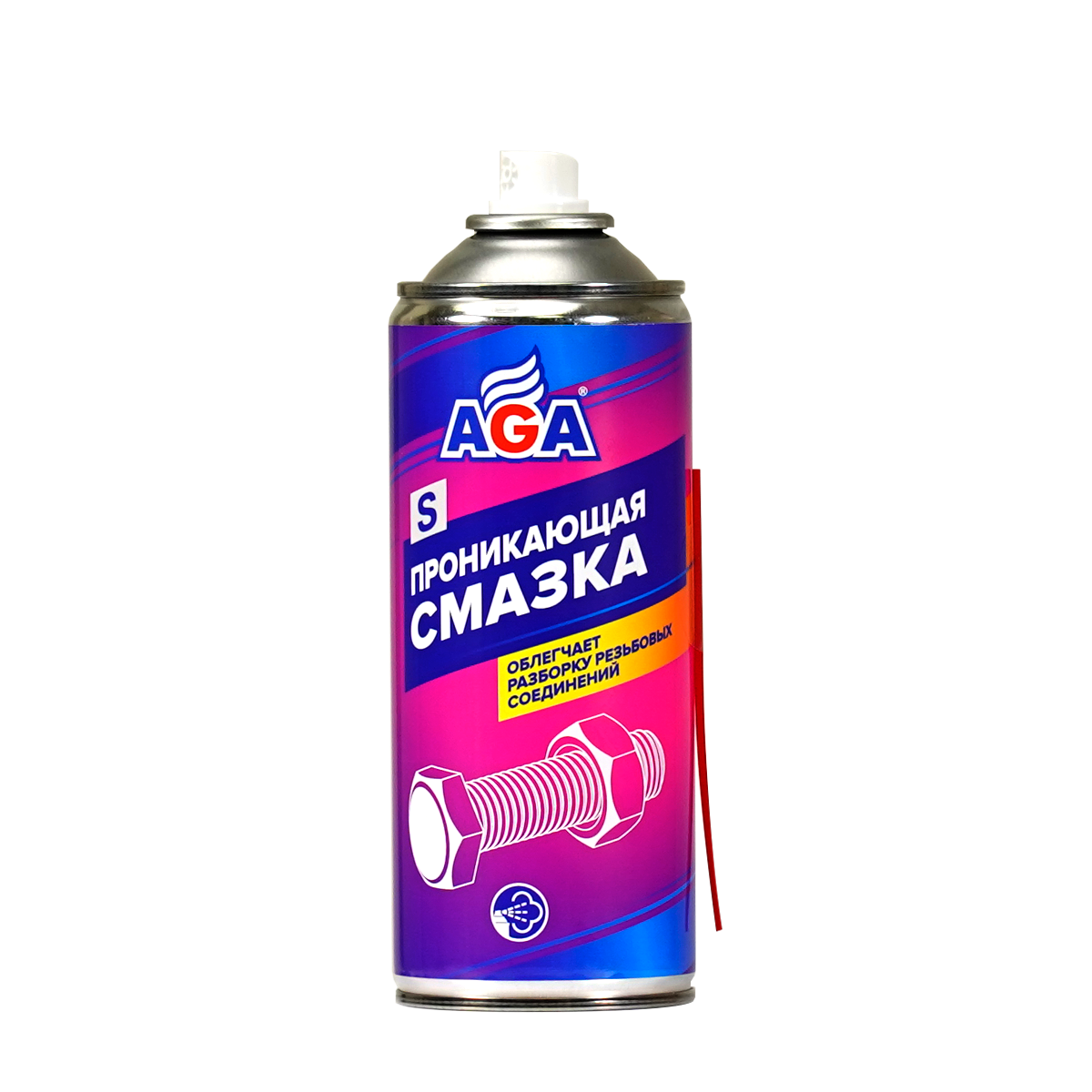 AGA854S Проникающая смазка S4 520 мл