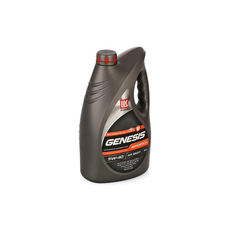 Лукойл GENESIS ARMORTECH  5w40 SQ синтетика 4л масло моторное