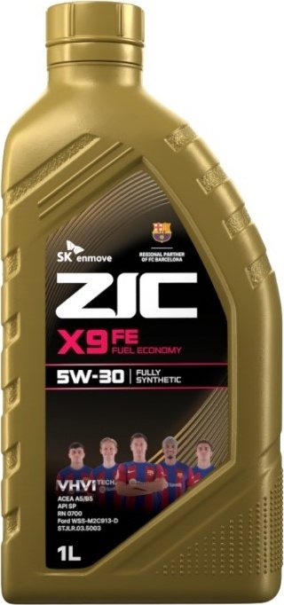 ZIC X9 FE 5W-30 A5/B5 (синт) 1л масло моторное