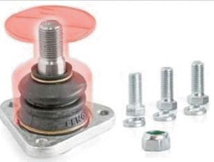 Шаровая опора нижняя ГАЗ 3110 в инд. упак. цельноков. рюмка 3110-2904314 Fenox BJ10 142C5