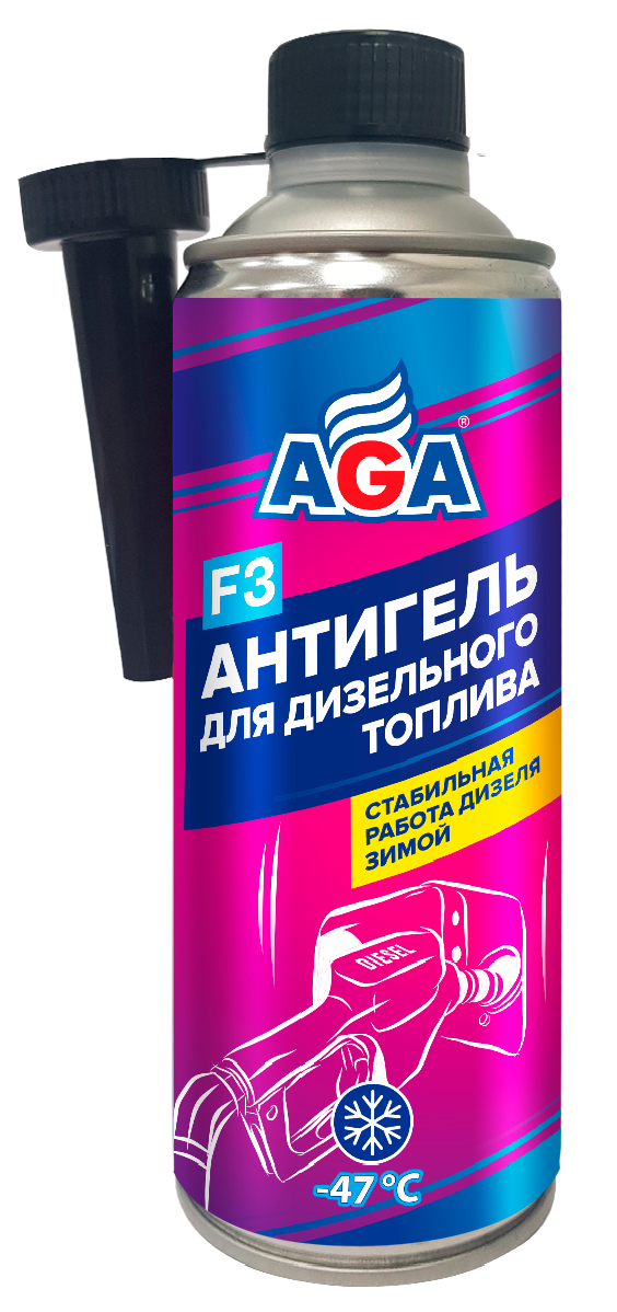 AGA803F Антигель для дизельного топлива F3 335 мл