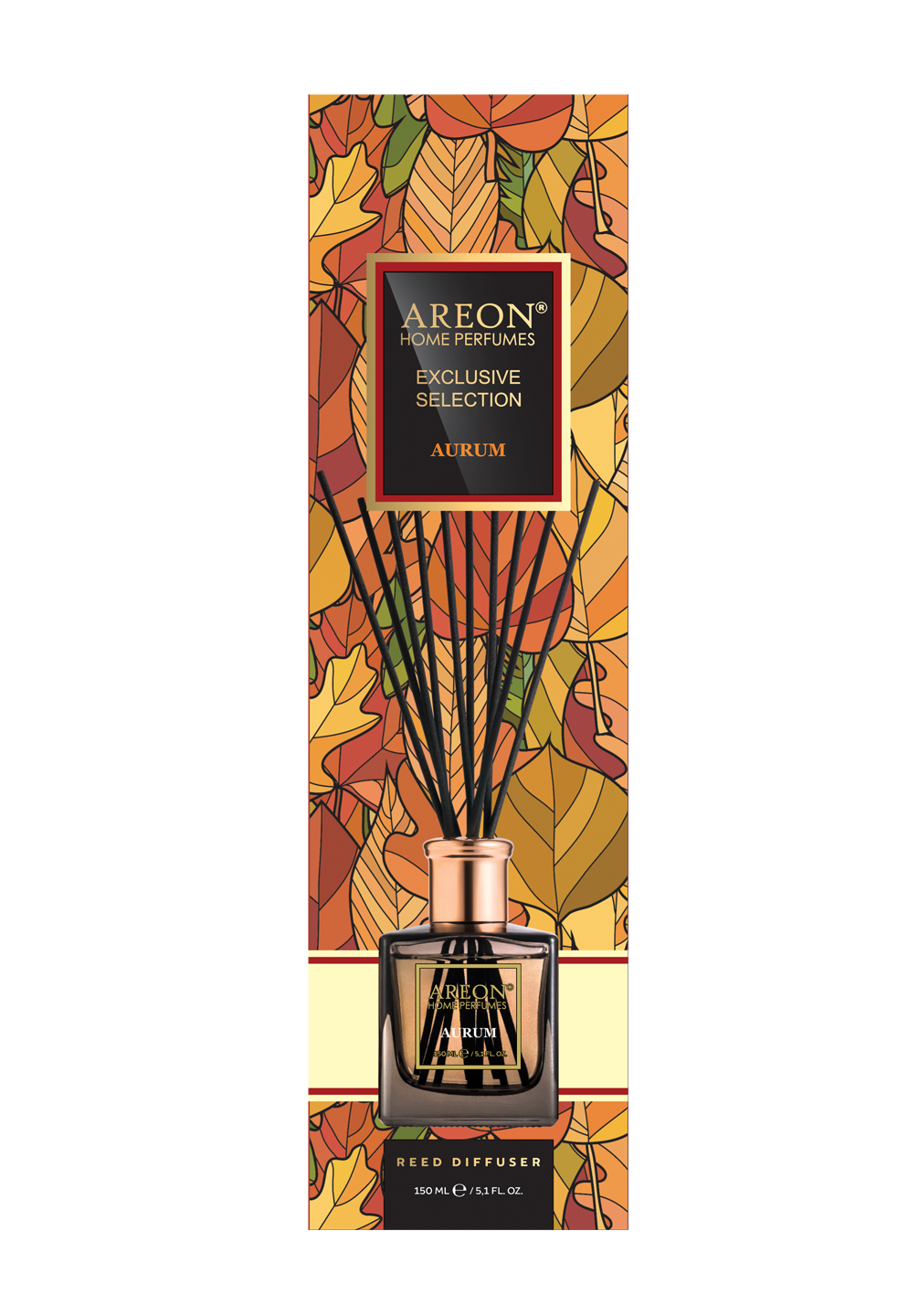 Ароматизатор AREON HOME PERFUME STICKS EXCLUSIVE SELECTION 150 ML Aurum HPE01
