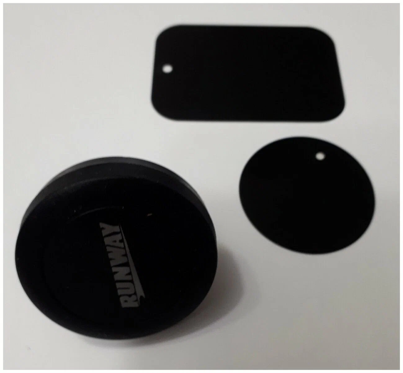 RR344 Держатель магнитный для портативной техники, на дефлектор - черный