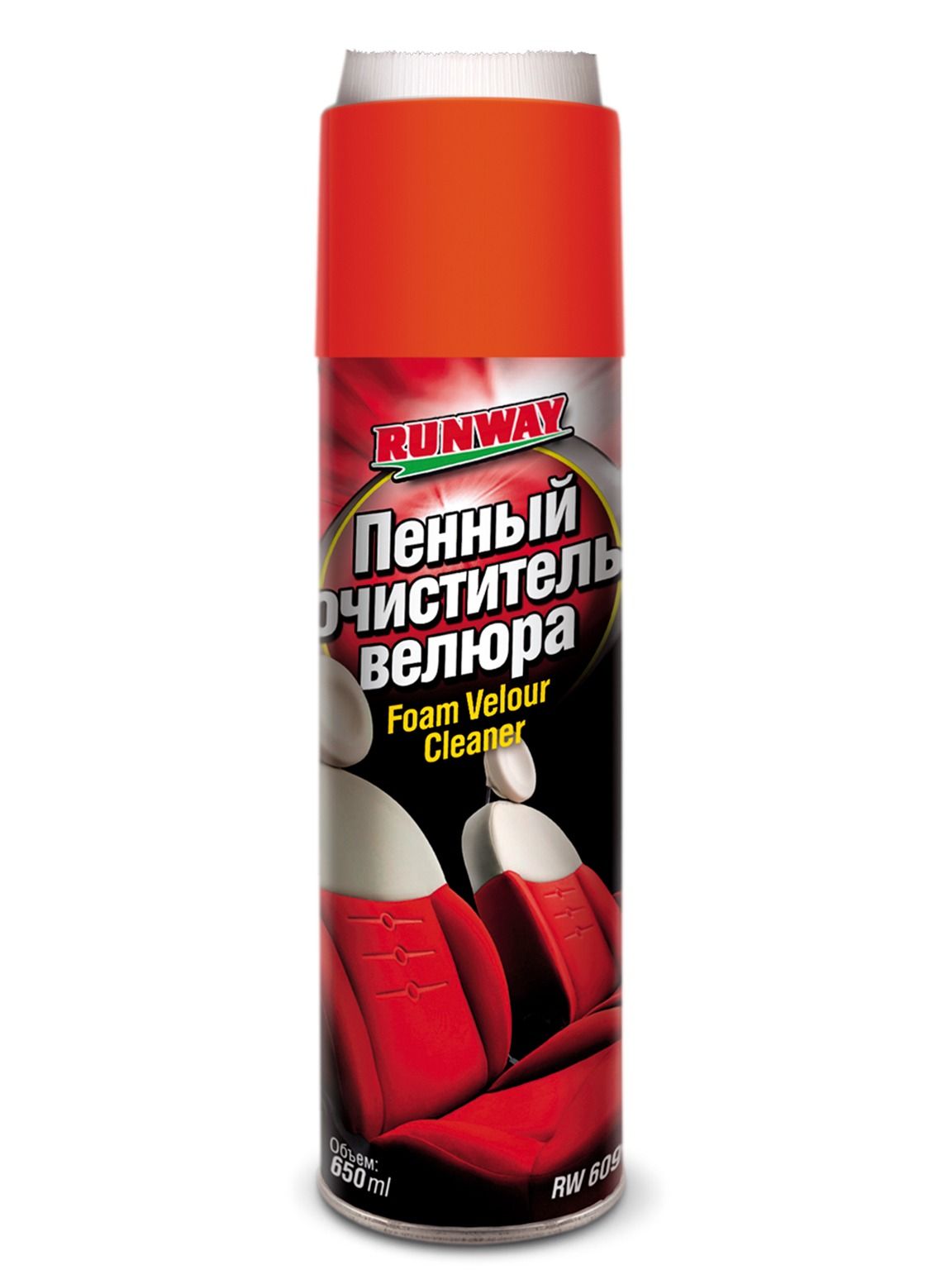 RW6091 Очиститель велюра аэрозоль 650мл