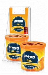 Ароматизатор AREON "GEL CAN Blister" Orange GCB02