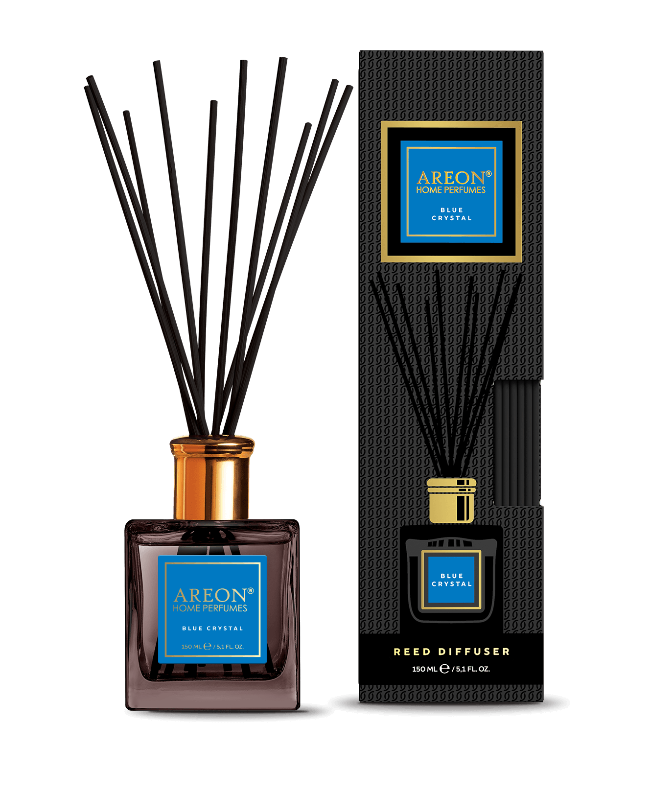 Ароматизатор AREON HOME PERFUME STICKS PREMIUM 150 ML Blue Crystal PSB06