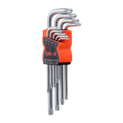 PM4461 Набор ключей TORX, 9 предметов,  T10; T15; T20; T25; T27; T30; T40; T45; T50 ZIPOWER Набор ключей Torx